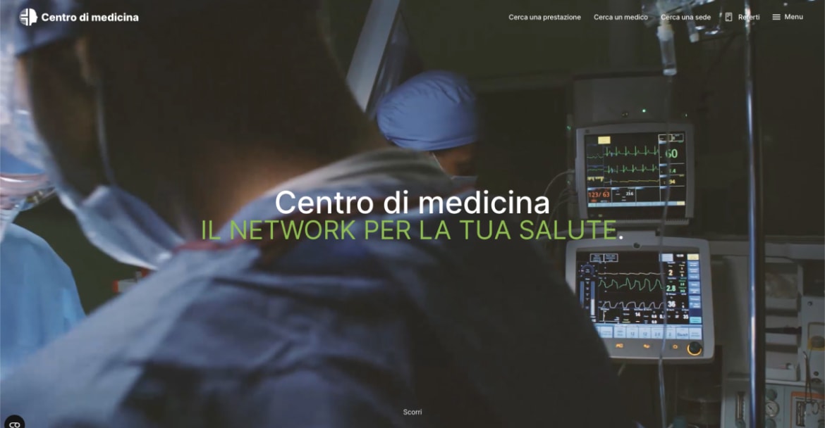 Il Progetto Centro di Medicina: restyling e ottimizzazione della customer experience online in ambito Healthcare